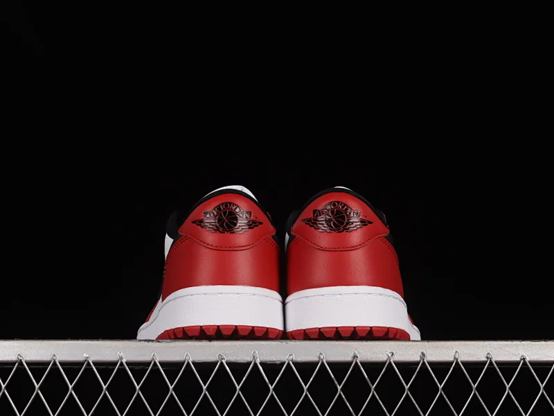 All categories Air Jordan Jordan series basketball shoes Air Jordan 1 Low G version pure original Air Jordan 1 Low Golf "Triple White" AJ1 Joe 1 new golf version Chicago color matching DD9315-600